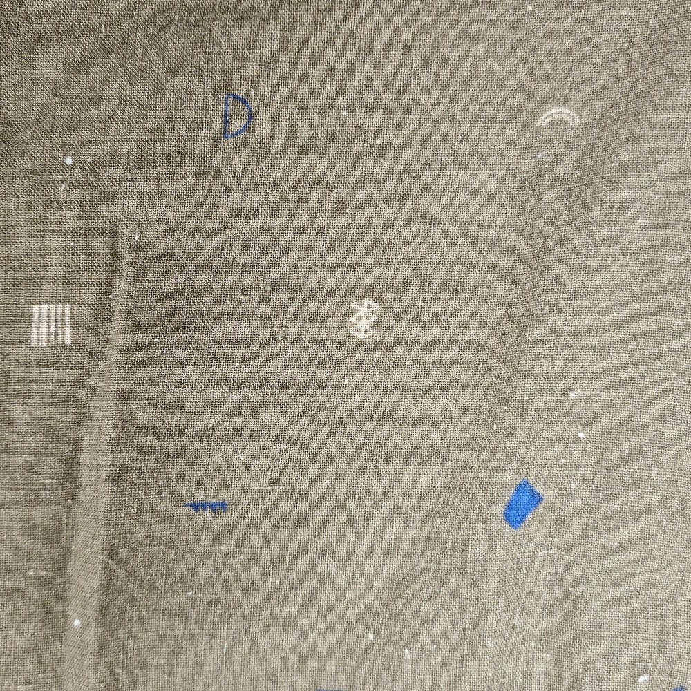 REI Co-Op Shirt Mens XXL Tan Outdoor Print Short Sleeve Hemp Cotton Casual Camp - Picture 7 of 7